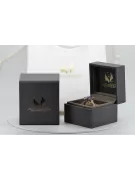 Oro amarillo de 14 quilates Alejandrita Anillo Vintage vrc084y